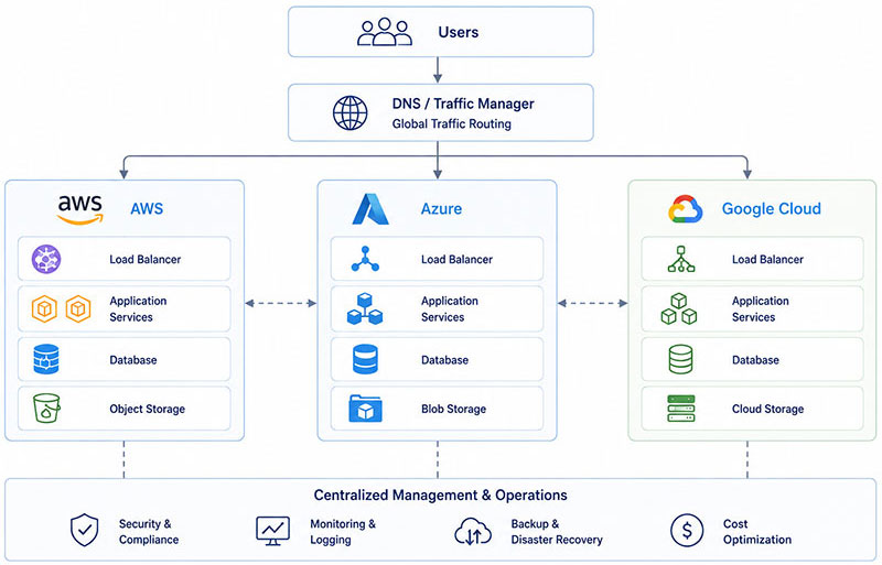 Multi-Cloud Deployment Architecture